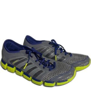 Adidas Climacool Tennis Shoes Running Sneakers Women's size 8 Gray Navy Mesh